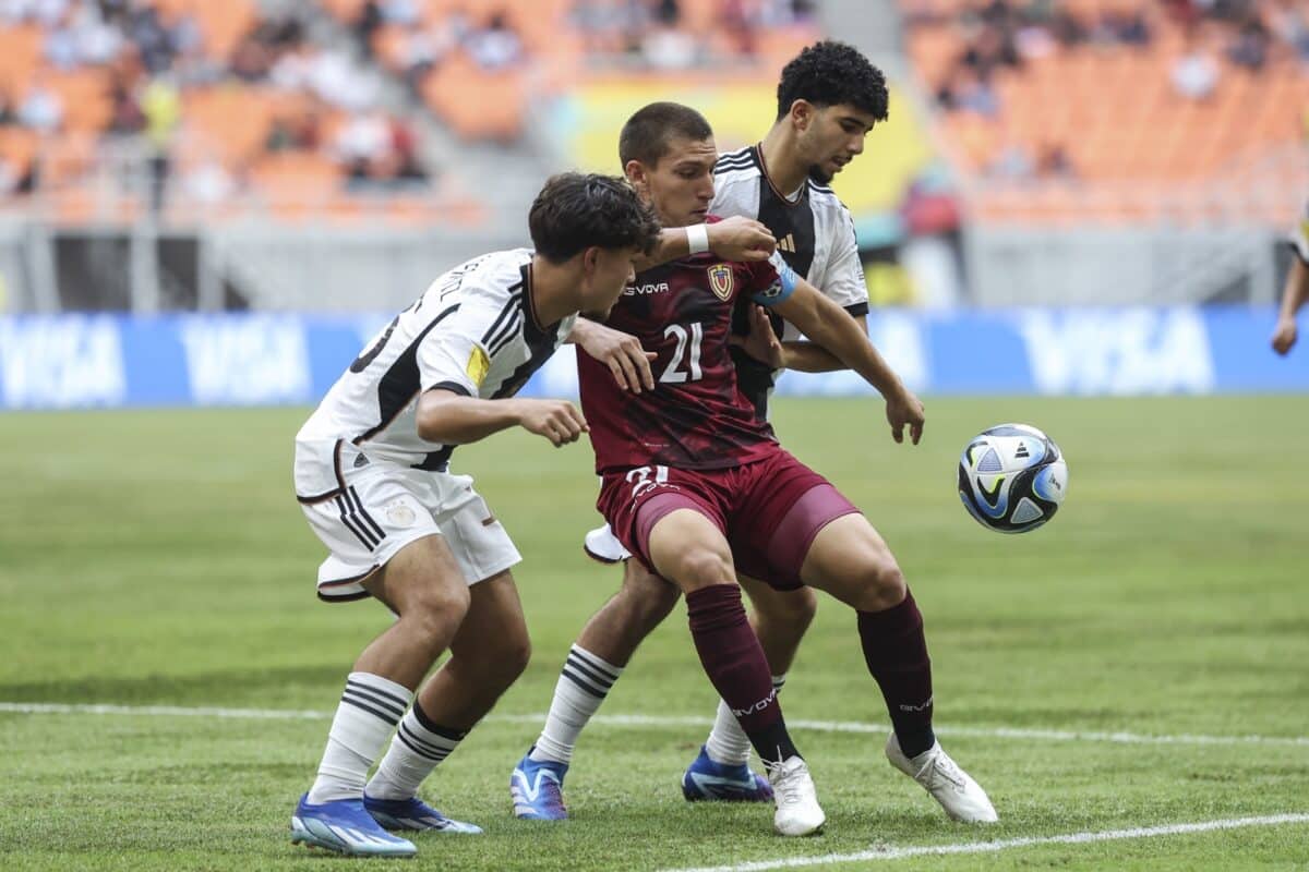 Mundial Sub-17: Venezuela cayó ante Alemania en el cierre de la fase de grupos