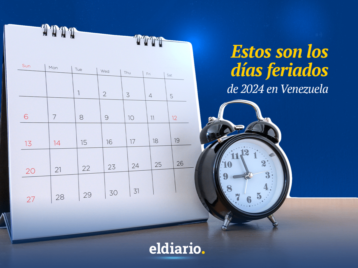 Estos son los días feriados de 2024 en Venezuela