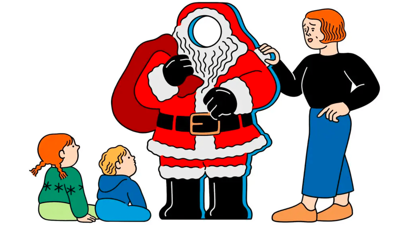 ¿Puedo decirle la verdad a mis hijos sobre Santa Claus?