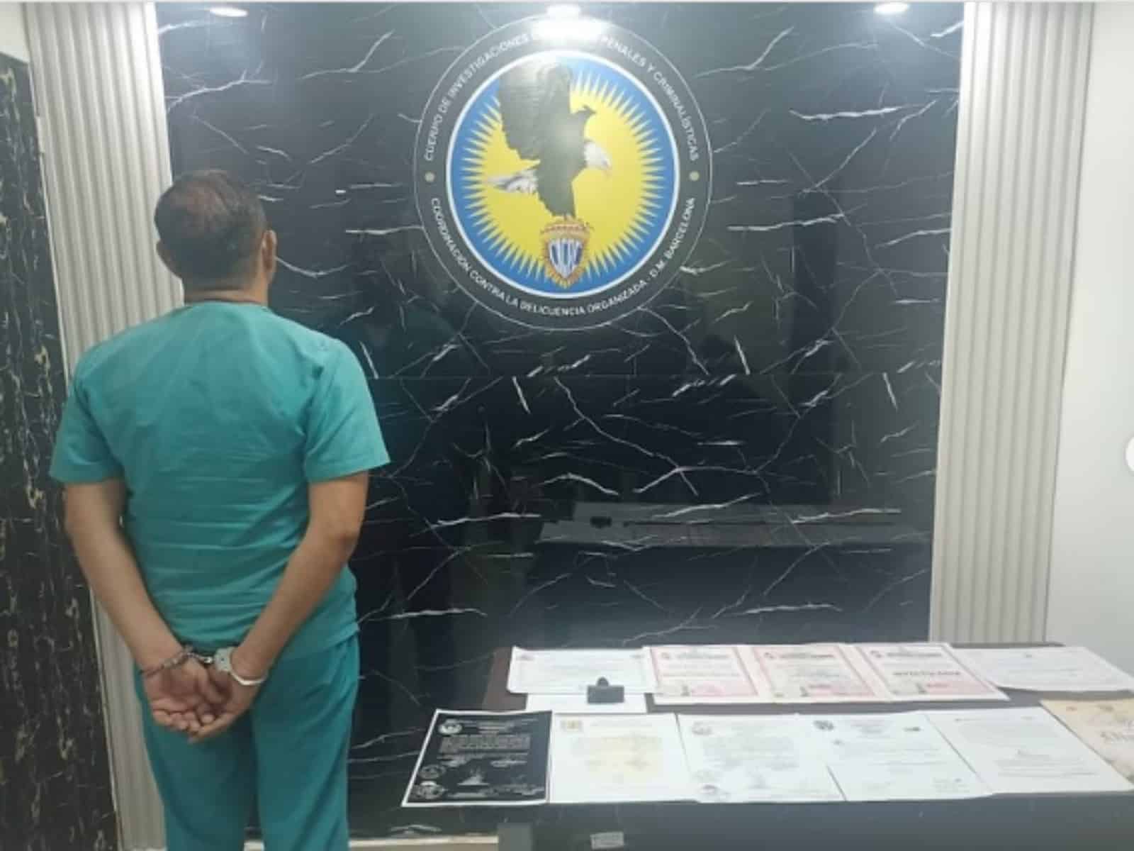 CICPC arrestó a un hombre que se hacía pasar por oncólogo en Anzoátegui