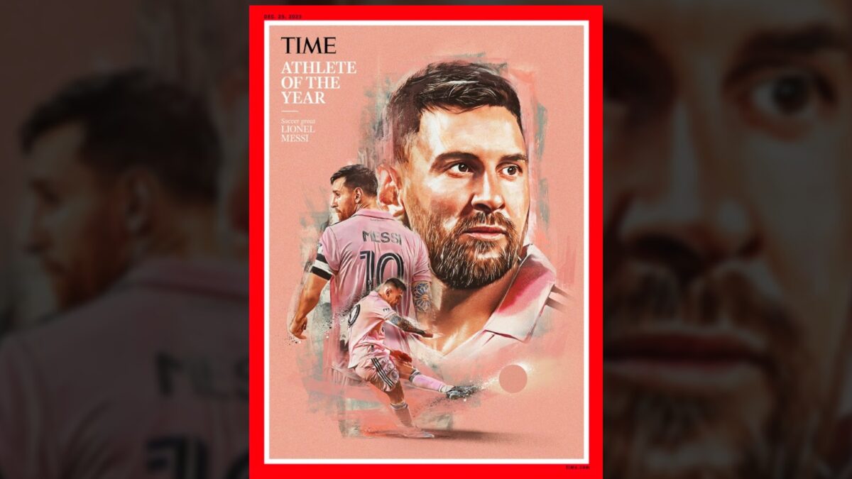 Lionel Messi: el Atleta del Año de la revista Time 