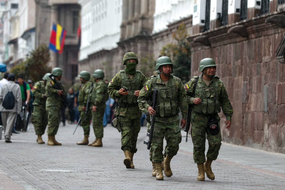 Presidente de Ecuador declaró "conflicto armado interno" y pidió acción  militar: las implicaciones - El Diario