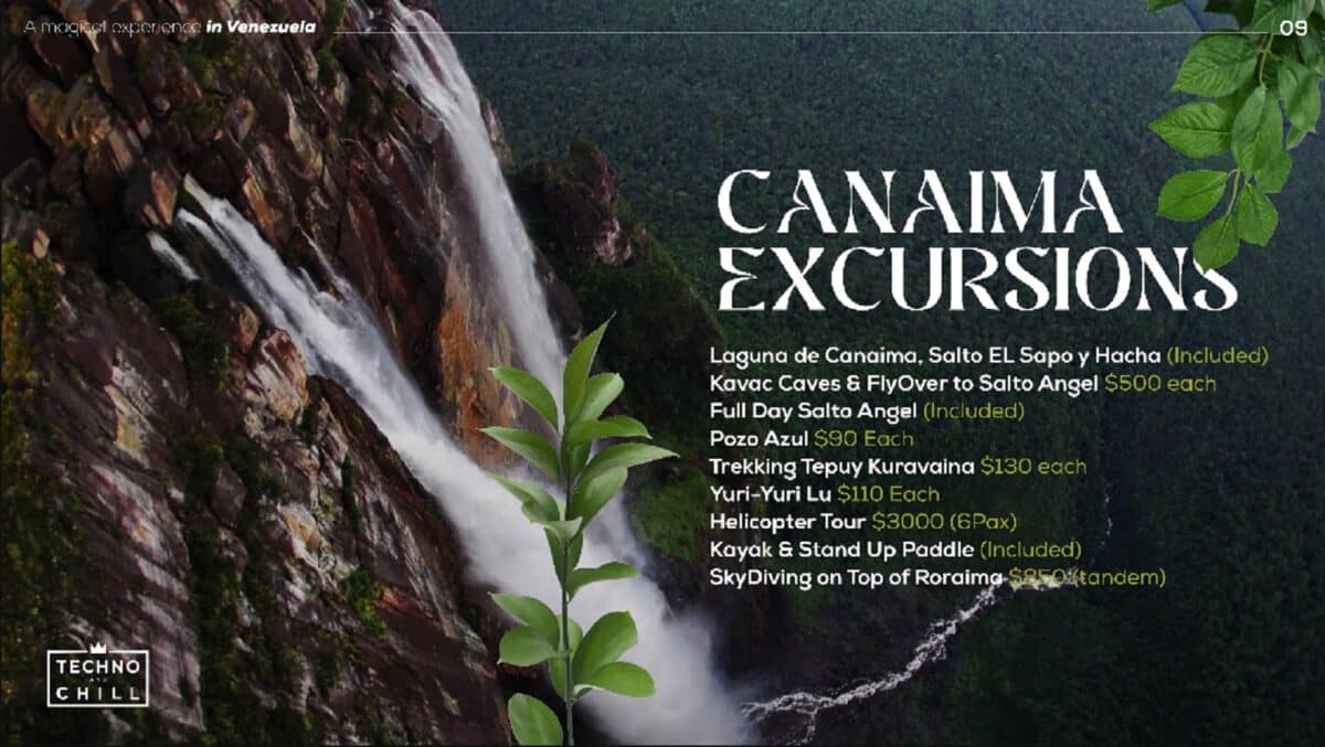 Soulsound x TAC: la experiencia exclusiva que atenta contra el equilibrio ecológico de Canaima