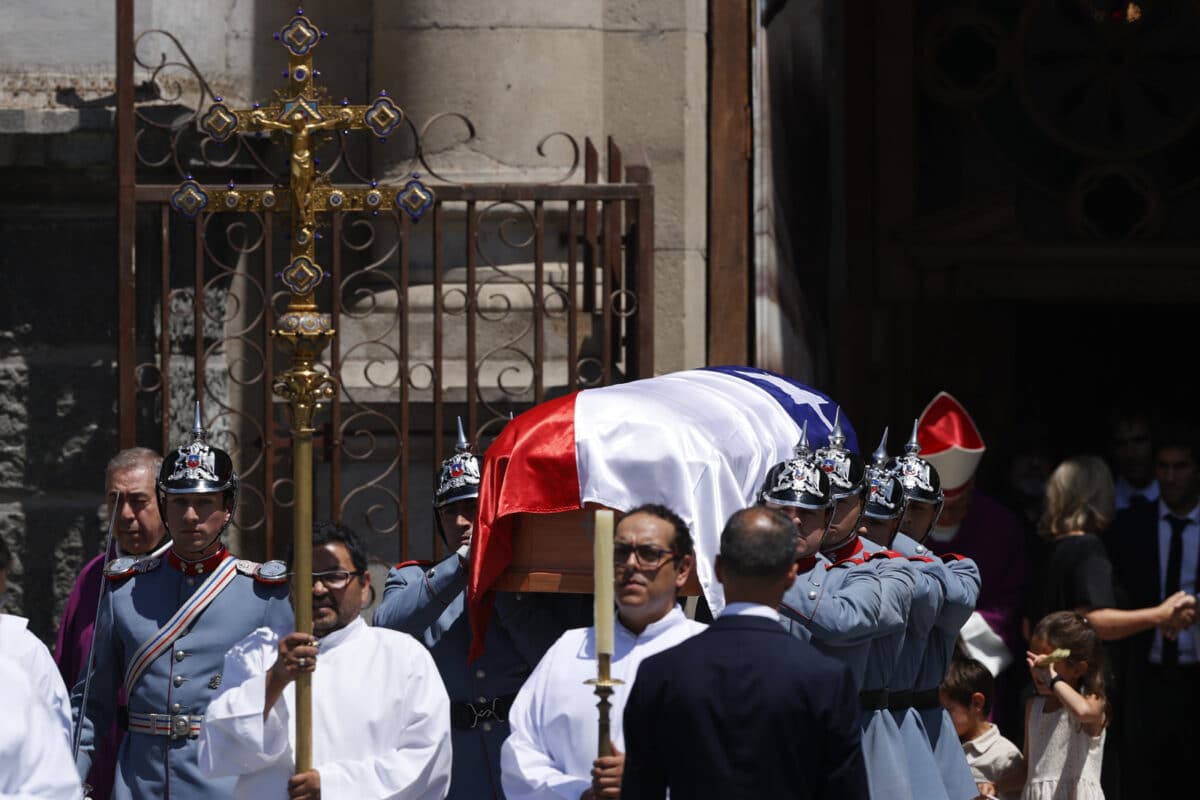 En imágenes: Chile despidió a Sebastián Piñera en un funeral de Estado