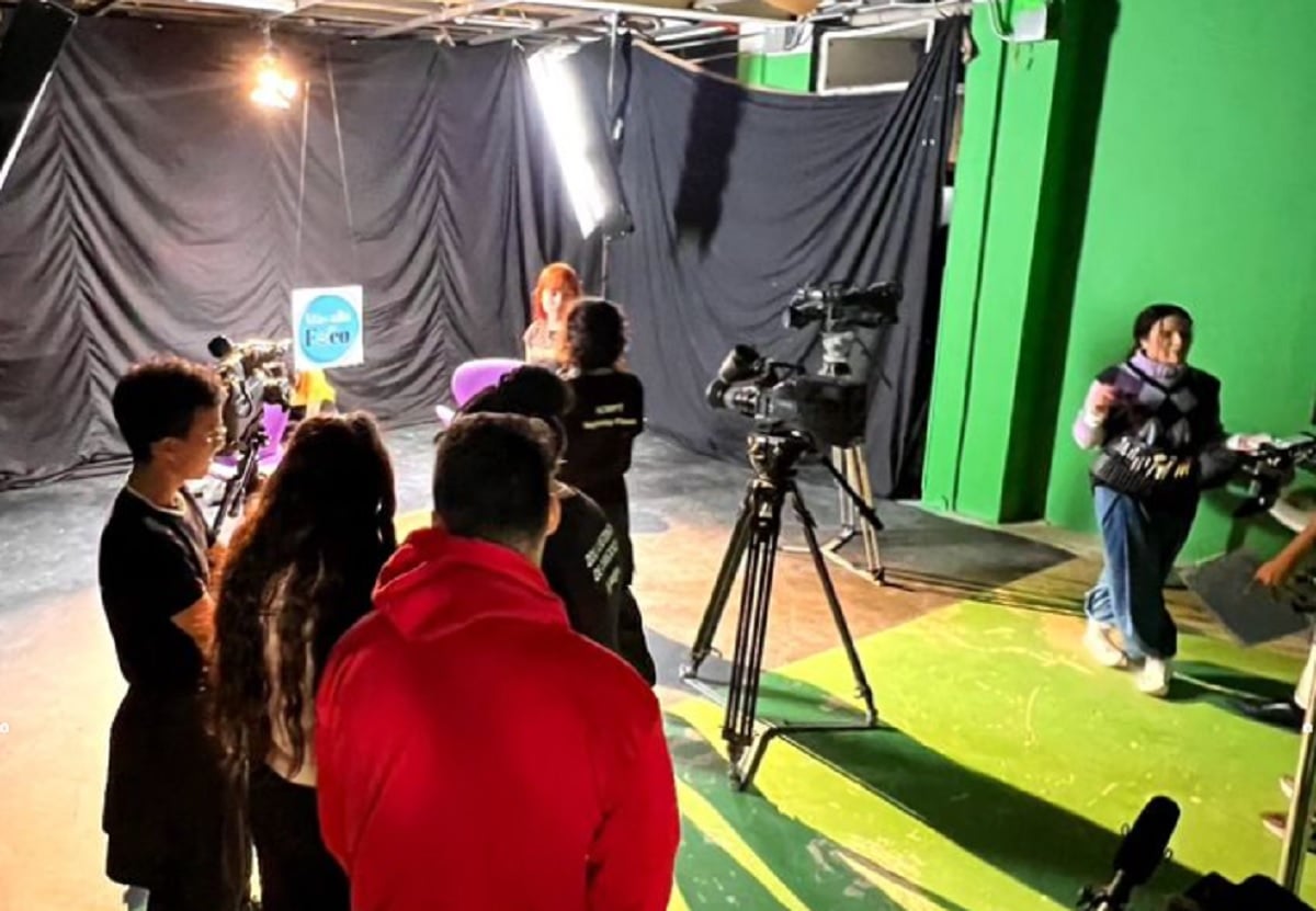 Estudiantes de la UCAB viven la experiencia de hacer cine como profesionales