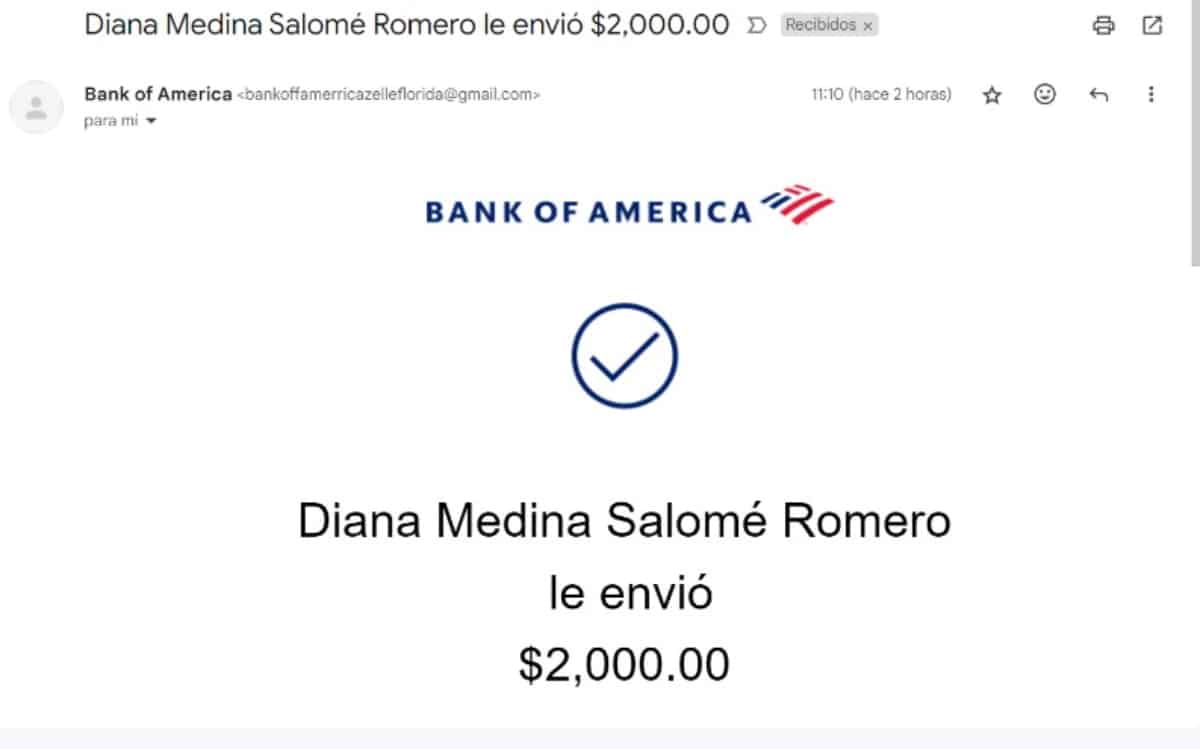 Alertan sobre el envío de correos electrónicos falsos del Bank of América