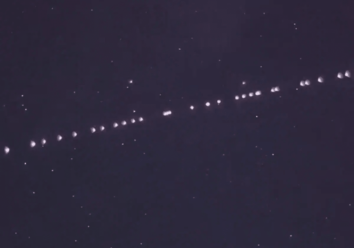 Satélites de SpaceX fueron vistos en el cielo de Venezuela 