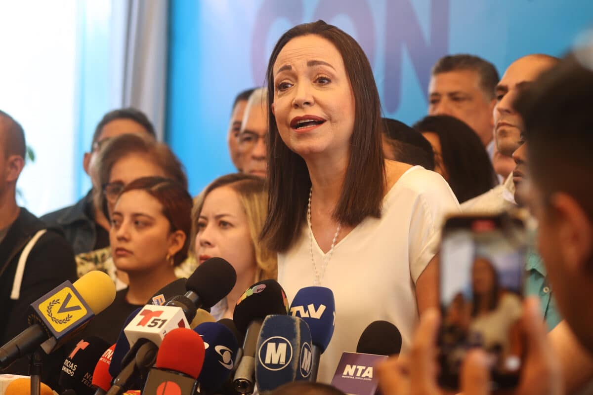 María Corina Machado: "Mi candidata es Corina Yoris"