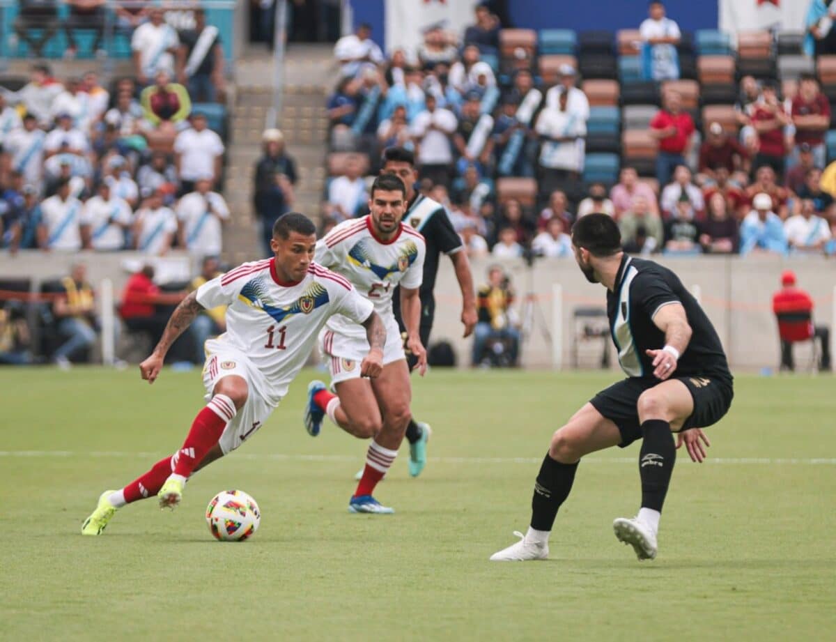 La Vinotinto se enfrenta a Guatemala en un partido amistoso