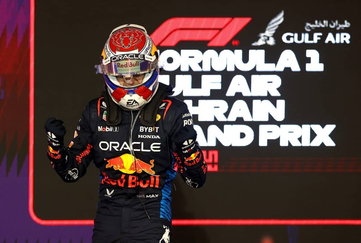 Fórmula 1: Verstappen logró su primer triunfo del año en Baréin