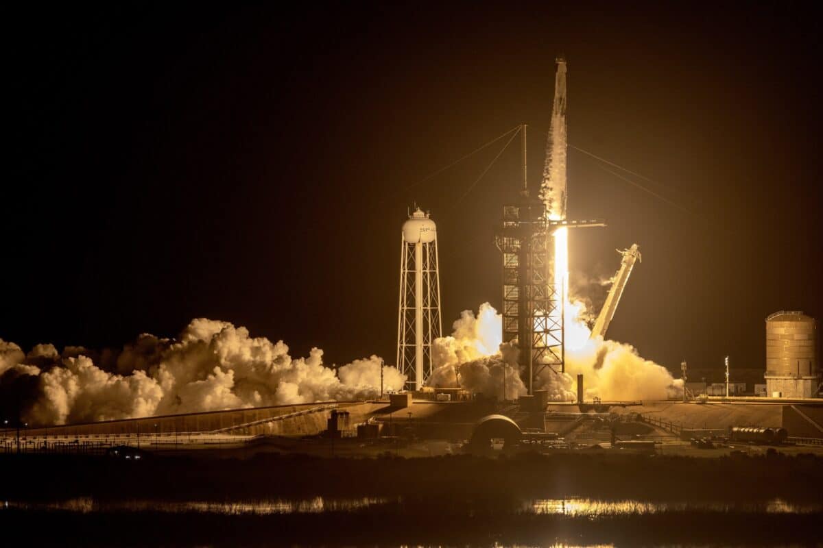 En imágenes: misión tripulada de la NASA y SpaceX despegó con éxito rumbo a la Estación Espacial Internacional