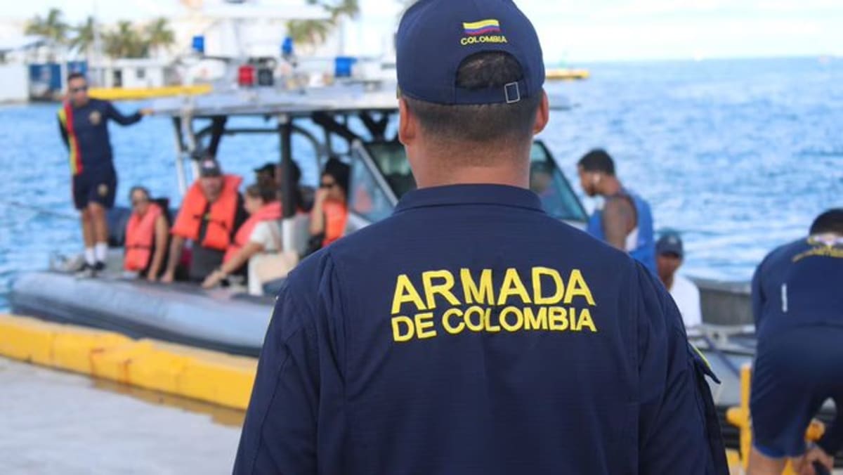 Rescataron a 17 migrantes en el archipiélago San Andrés de Colombia