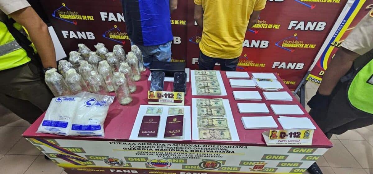Detuvieron a dos personas con 850 mil dólares falsos en Zulia 