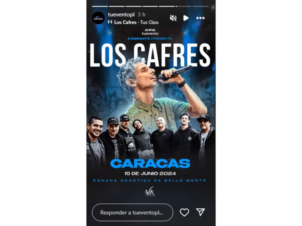 Los Cafres ofrecerán un concierto en Caracas