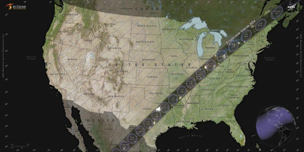 Eclipse total de Sol 2024: ¿cuándo es y dónde se verá?