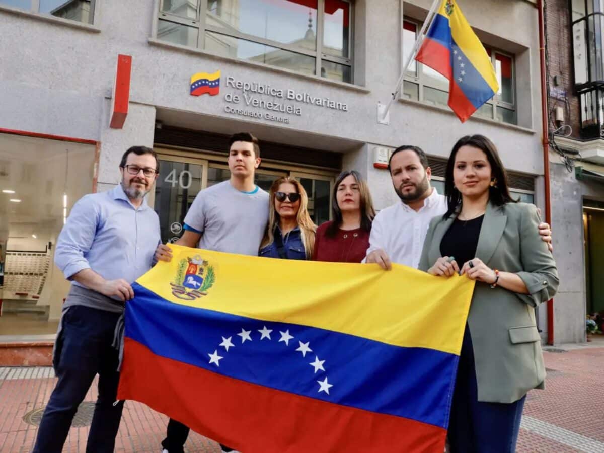 Venezolanos en España protestaron para exigir la habilitación del Registro Electoral 