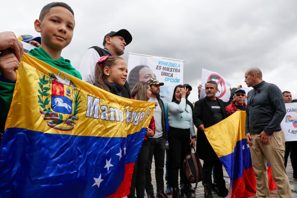En imágenes: venezolanos protestaron en diferentes países para exigir garantías electorales
