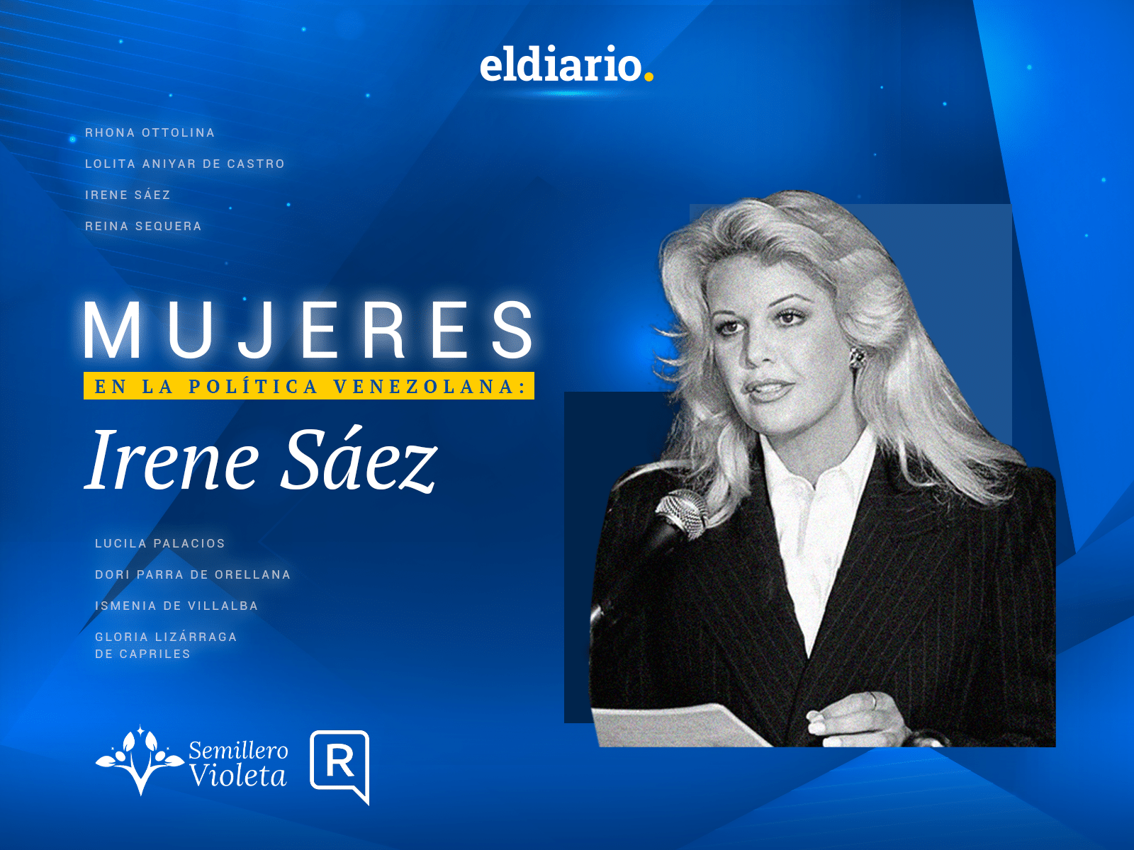 Mujeres en la política venezolana: Irene Sáez - El Diario