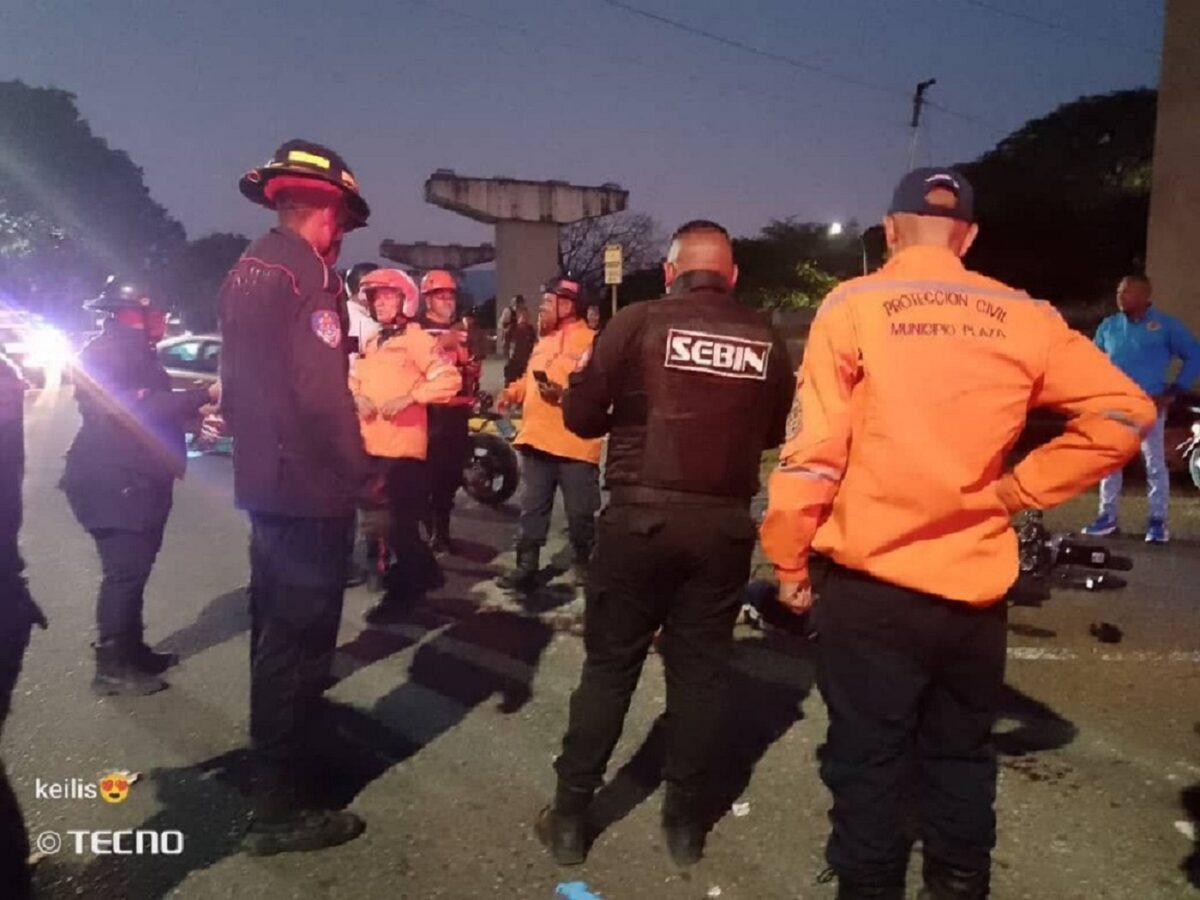 Un niño de 10 años murió en accidente de moto en Guarenas 
