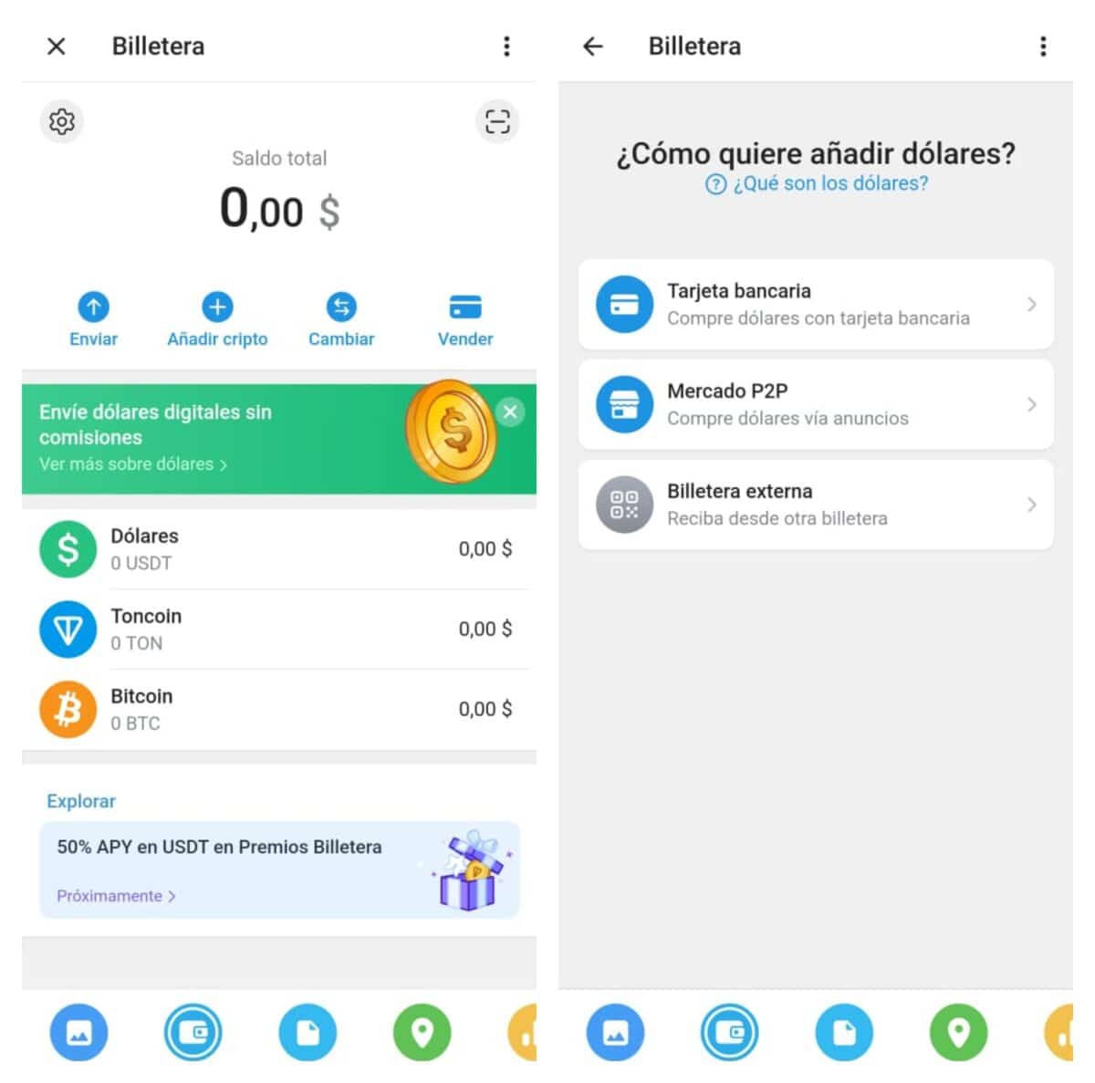 Telegram incluyó en su wallet transacciones con USDT: ¿cómo funciona?