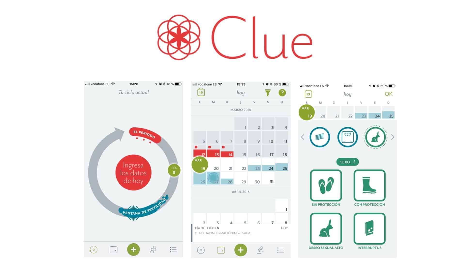 Cinco aplicaciones que usan las mujeres para controlar la menstruación 