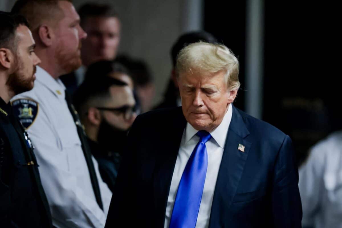 Declararon culpable a Trump de falsificar documentos para proteger su carrera presidencial en 2016