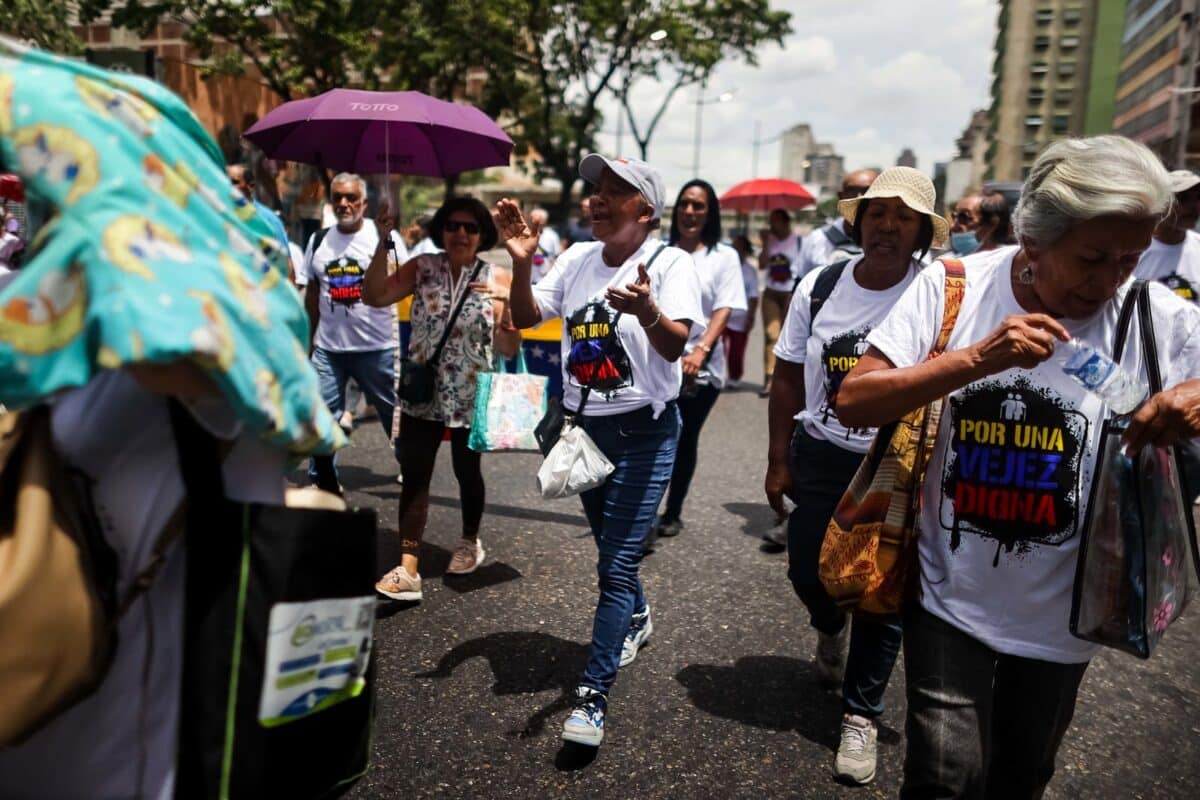 Protesta de pensionados