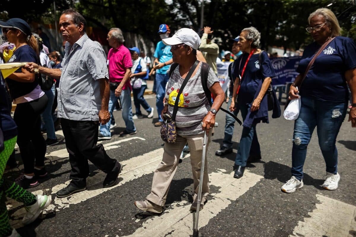 Protesta de pensionados
