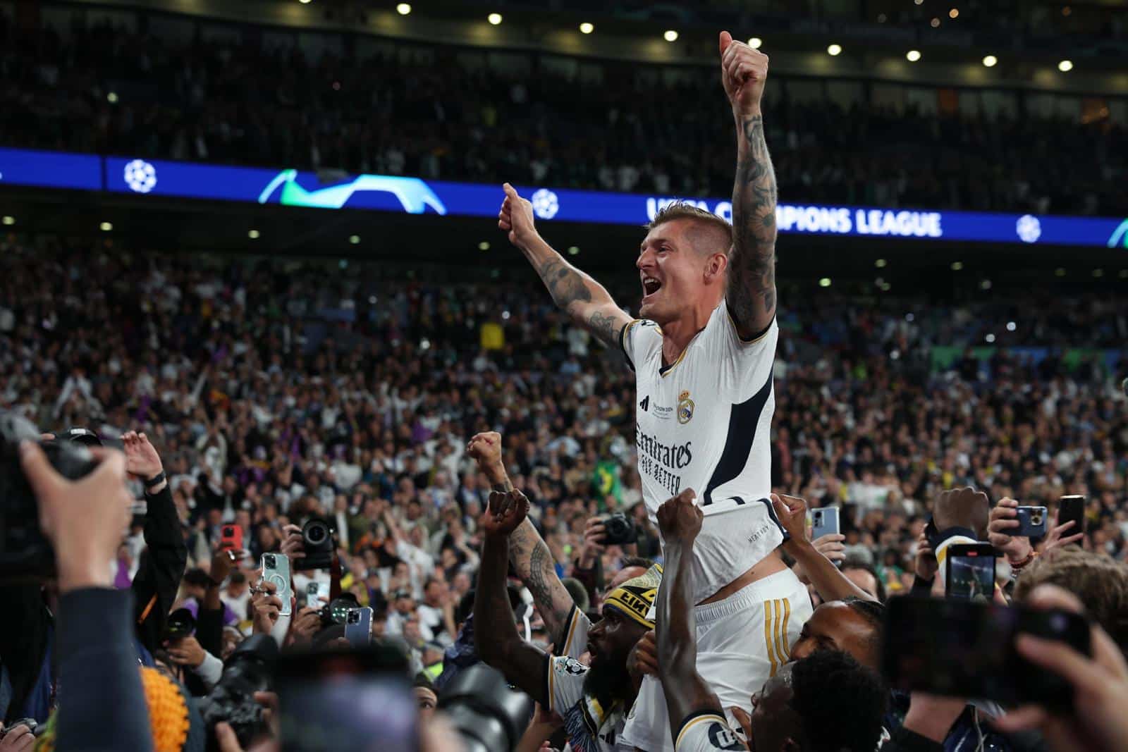 El Real Madrid se impuso 2-0 al Borussia Dortmund y consiguió su decimoquinto título en Champions