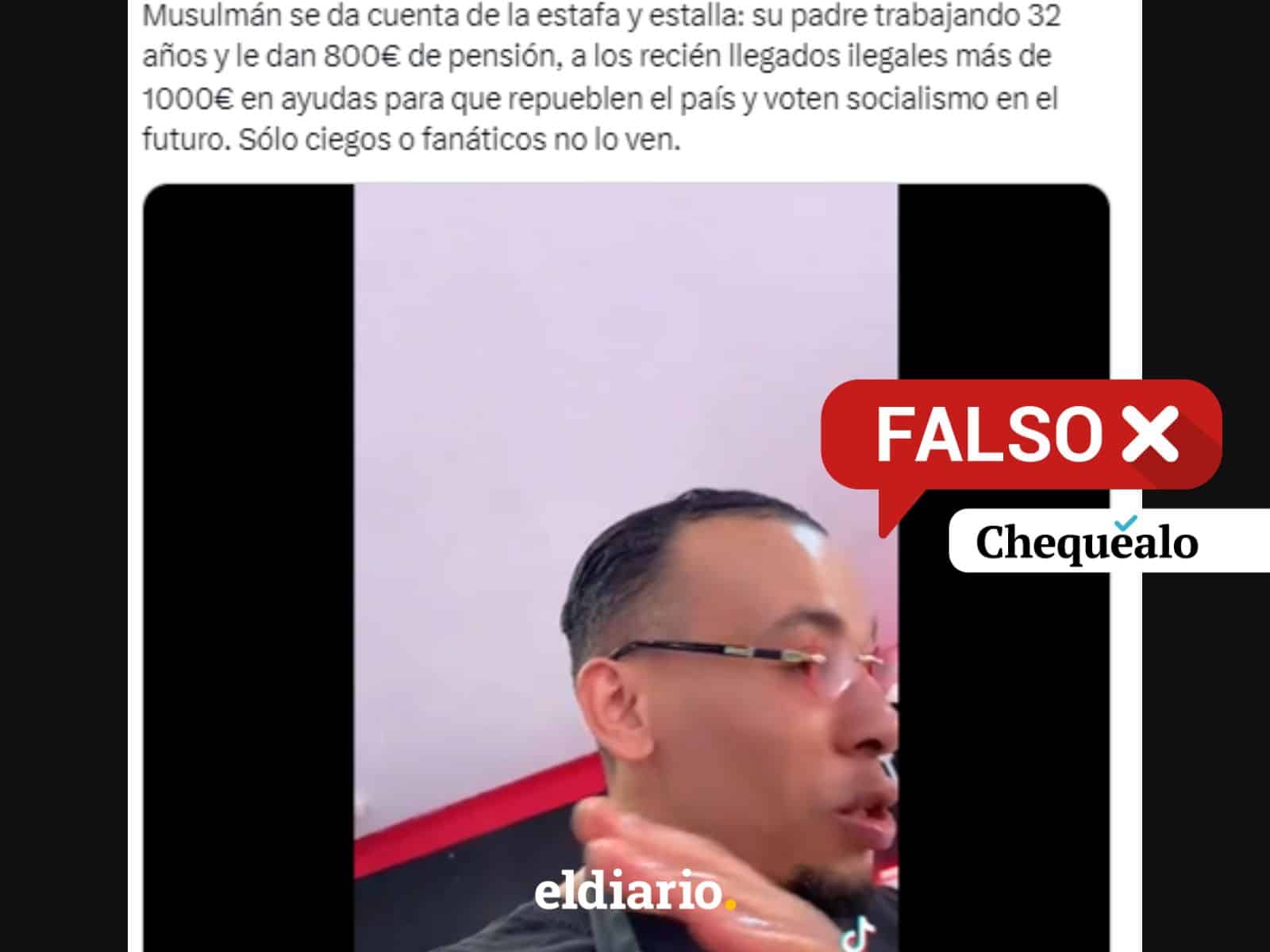 ¿Los migrantes reciben ayudas de 1.000 euros cuando llegan a España?