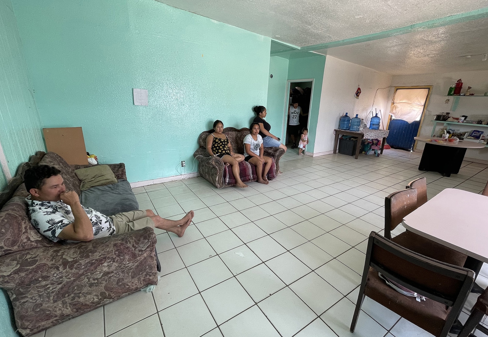 A shelter in Mexico offers “casitas” to migrants waiting to request asylum in the United States 