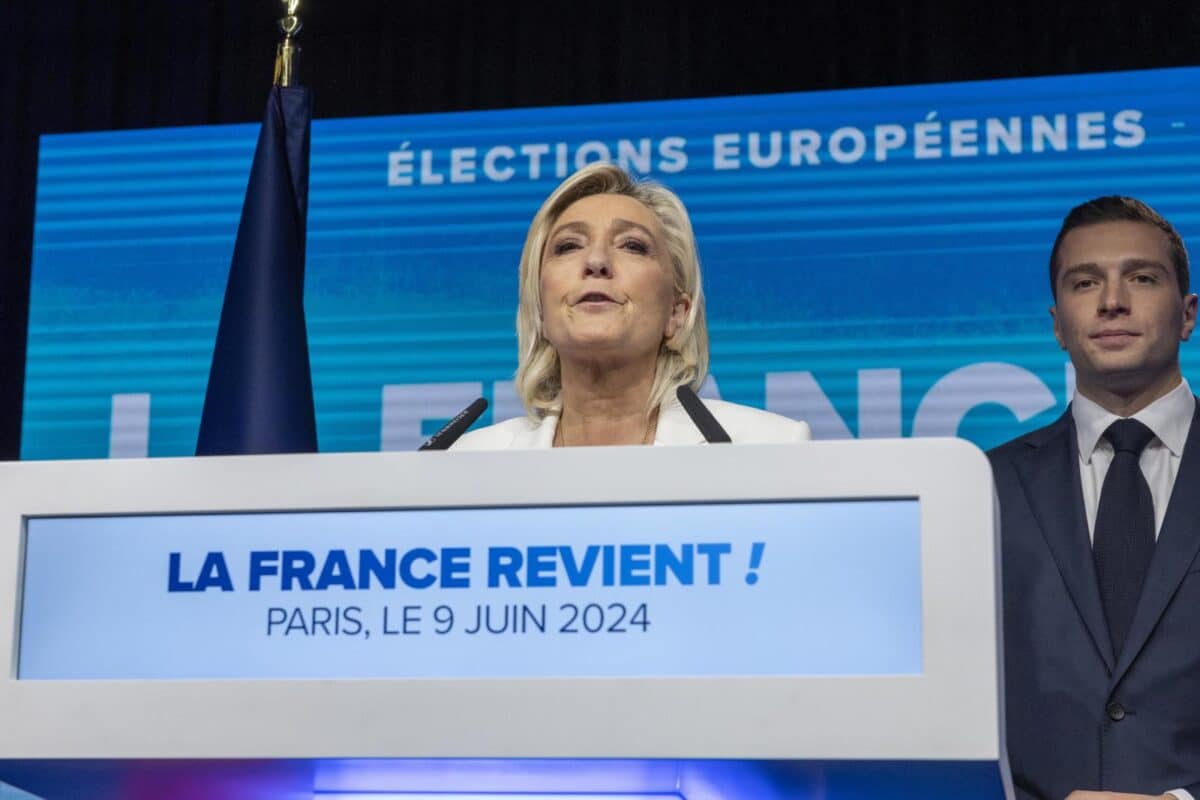 Elecciones europeas - Marine Le Pen