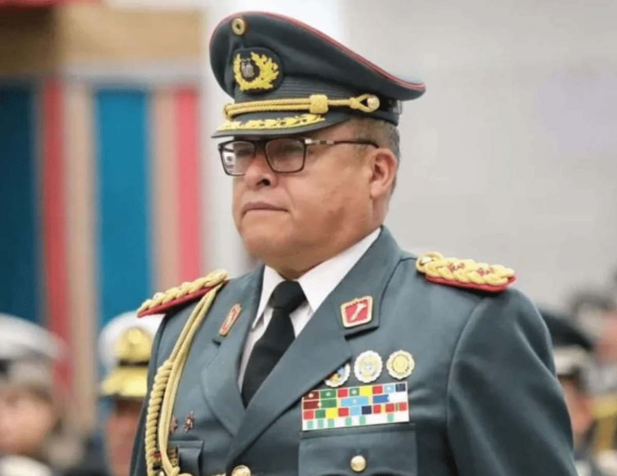 chief of the coup try in Bolivia