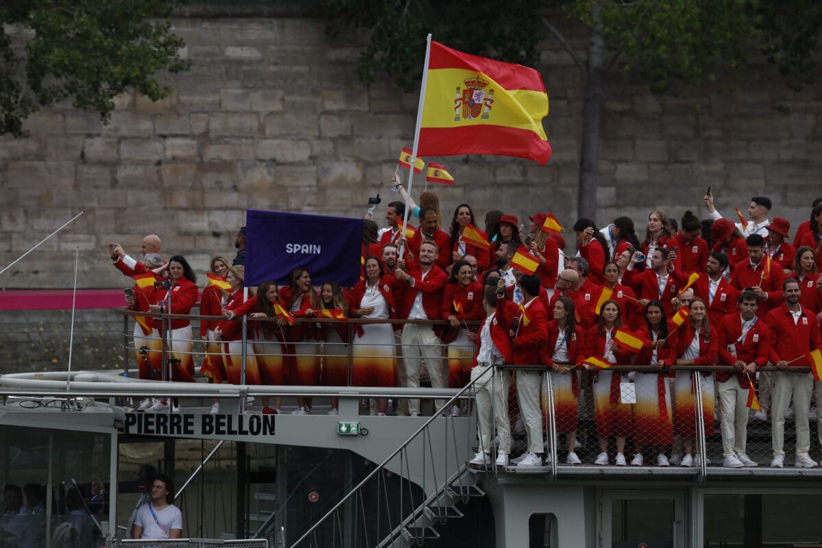 In pictures: this is how the opening ceremony of the Paris 2024 Olympic Games unfolds