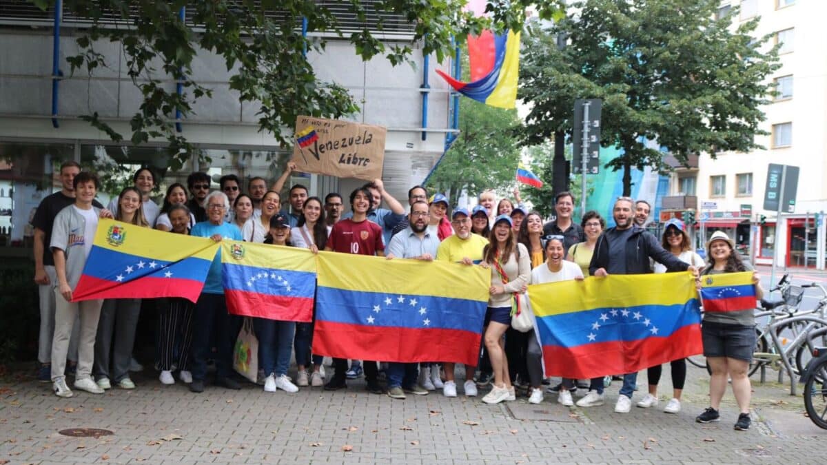 This was the electoral day for Venezuelans abroad