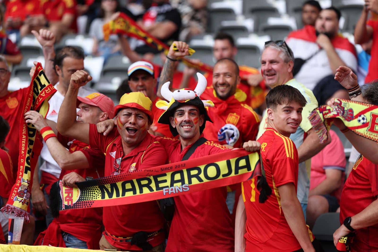 En imágenes: la celebración de la selección de España del título en la Eurocopa