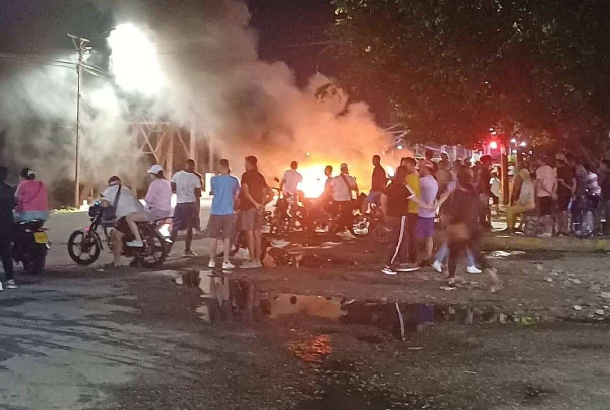 Así transcurrieron las protestas en Venezuela durante la noche del 29 y la madrugada del 30 de julio 