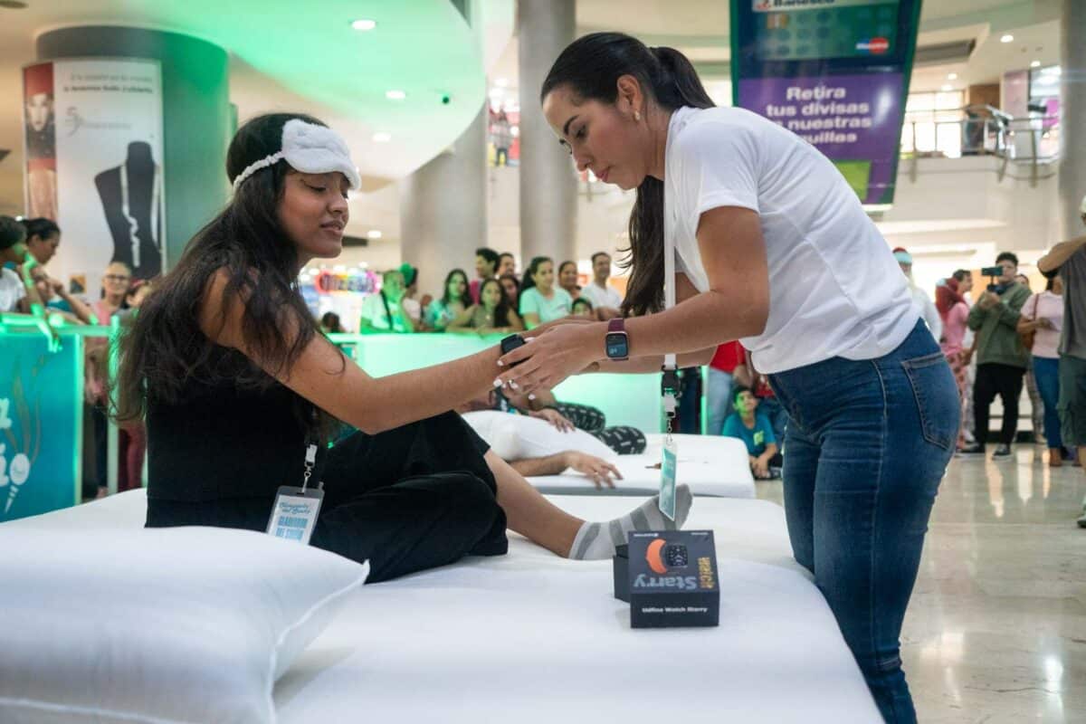 Las Olimpiadas del Sueño en Caracas colchones Boxi Sleep El Diario by José Daniel Ramos