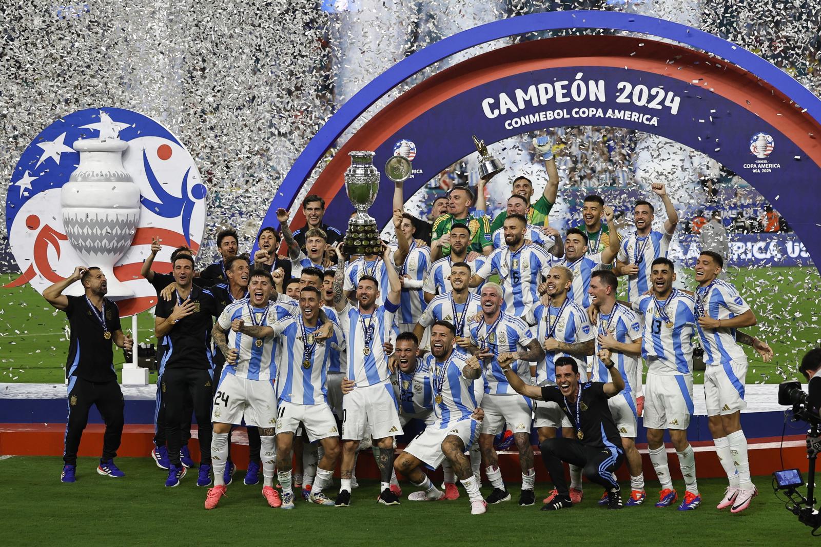 Las imágenes que dejó la final de la Copa América