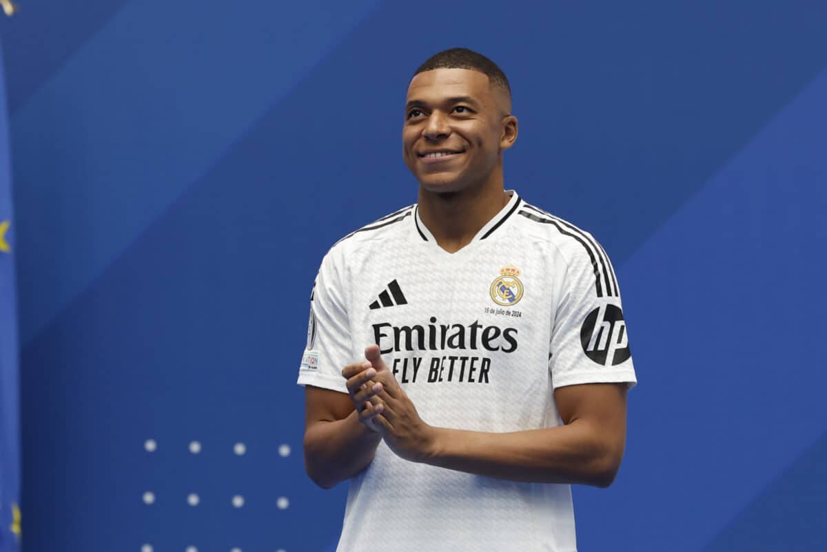 En imágenes: el Real Madrid presentó oficialmente a Mbappé