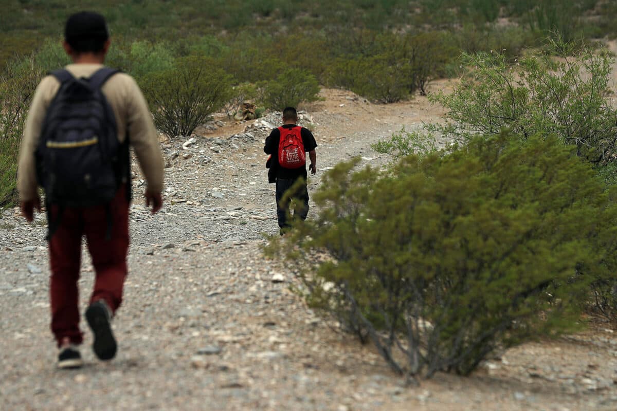 The US is detaining migrants who cross the border illegally