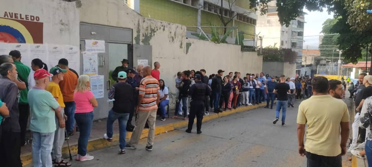 Centros de votación en Caracas: así transcurre el proceso electoral