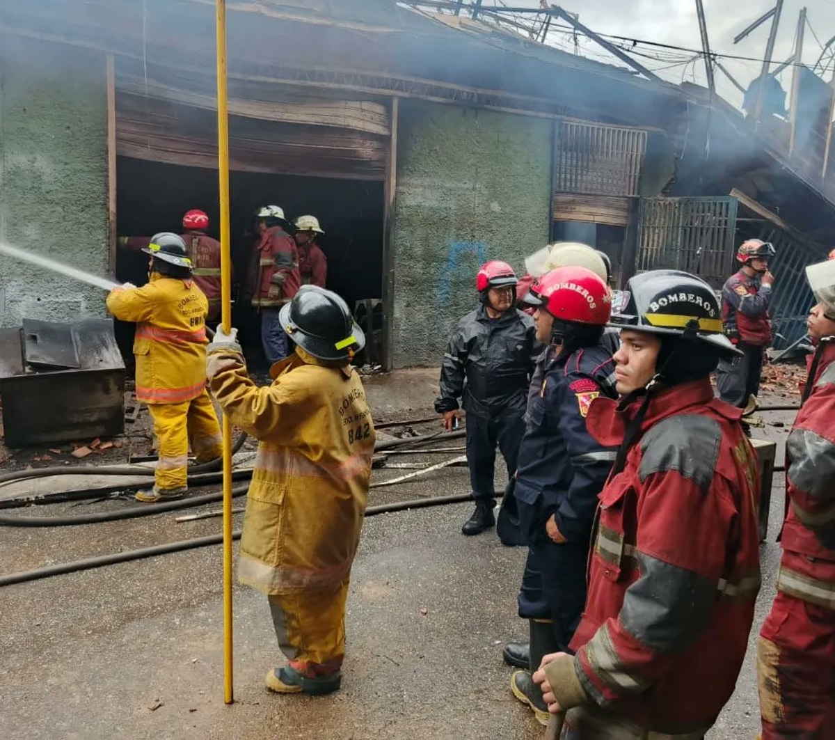 Se registró un incendio en una vivienda de Maca en Petare