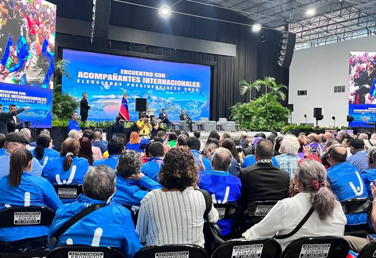 ¿Quiénes son los observadores internacionales que sí pudieron entrar en Venezuela para las elecciones presidenciales?