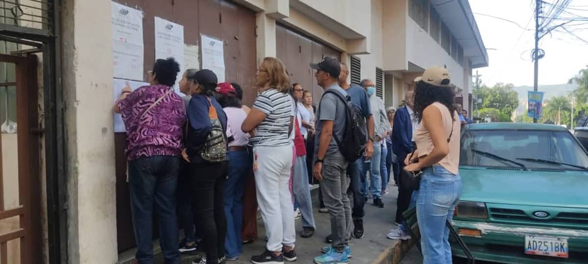 Centros de votación en Caracas: así transcurre el proceso electoral