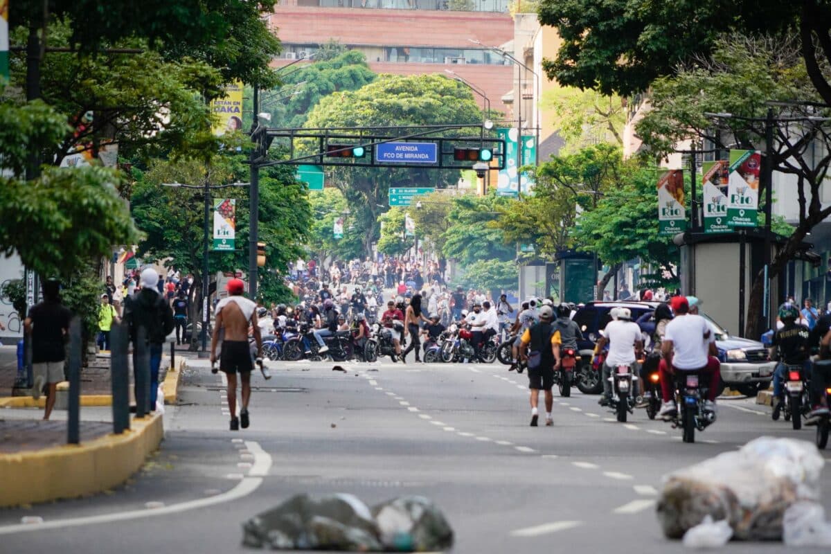 Protestas en Venezuela: ciudadanos enfrentan la represión de los cuerpos de seguridad