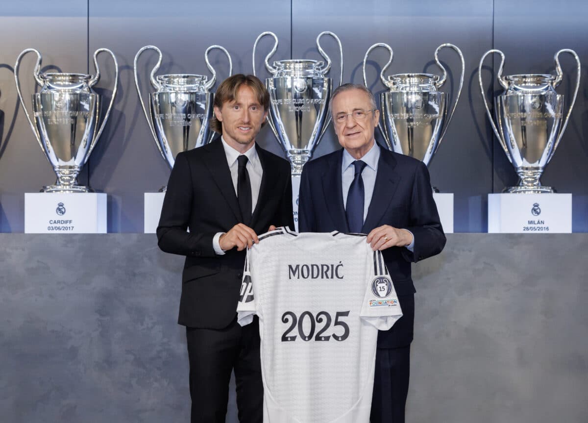 Luka Modric amplia contrato por una temporada con el Real Madrid