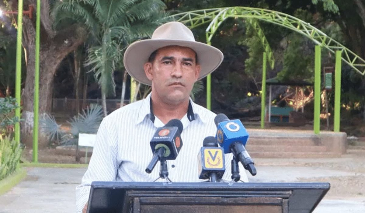 El destituido alcalde del municipio Ortiz, estado Guárico, Franco Gerratana.