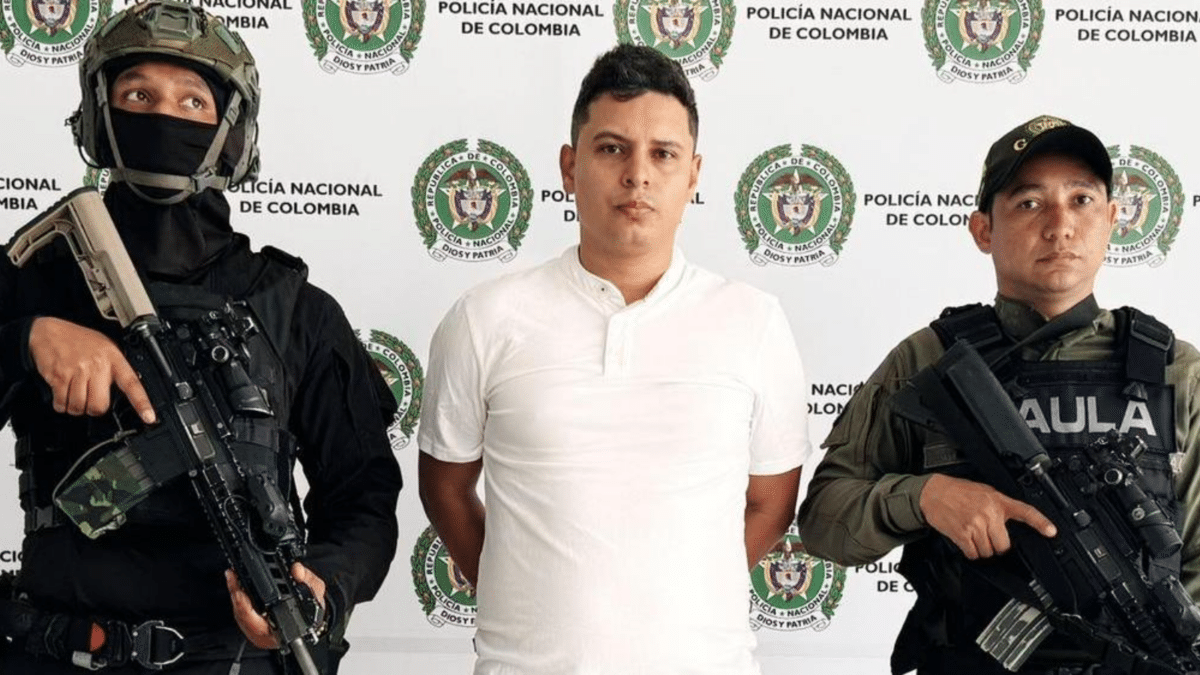 Autoridades de Colombia capturaron a alias Larry Changa, cabecilla del Tren de Aragua