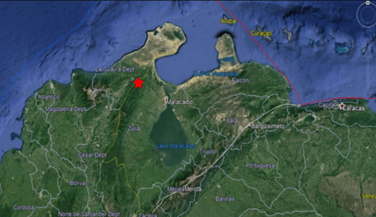 Two earthquakes were recorded in Zulia in less than an hour